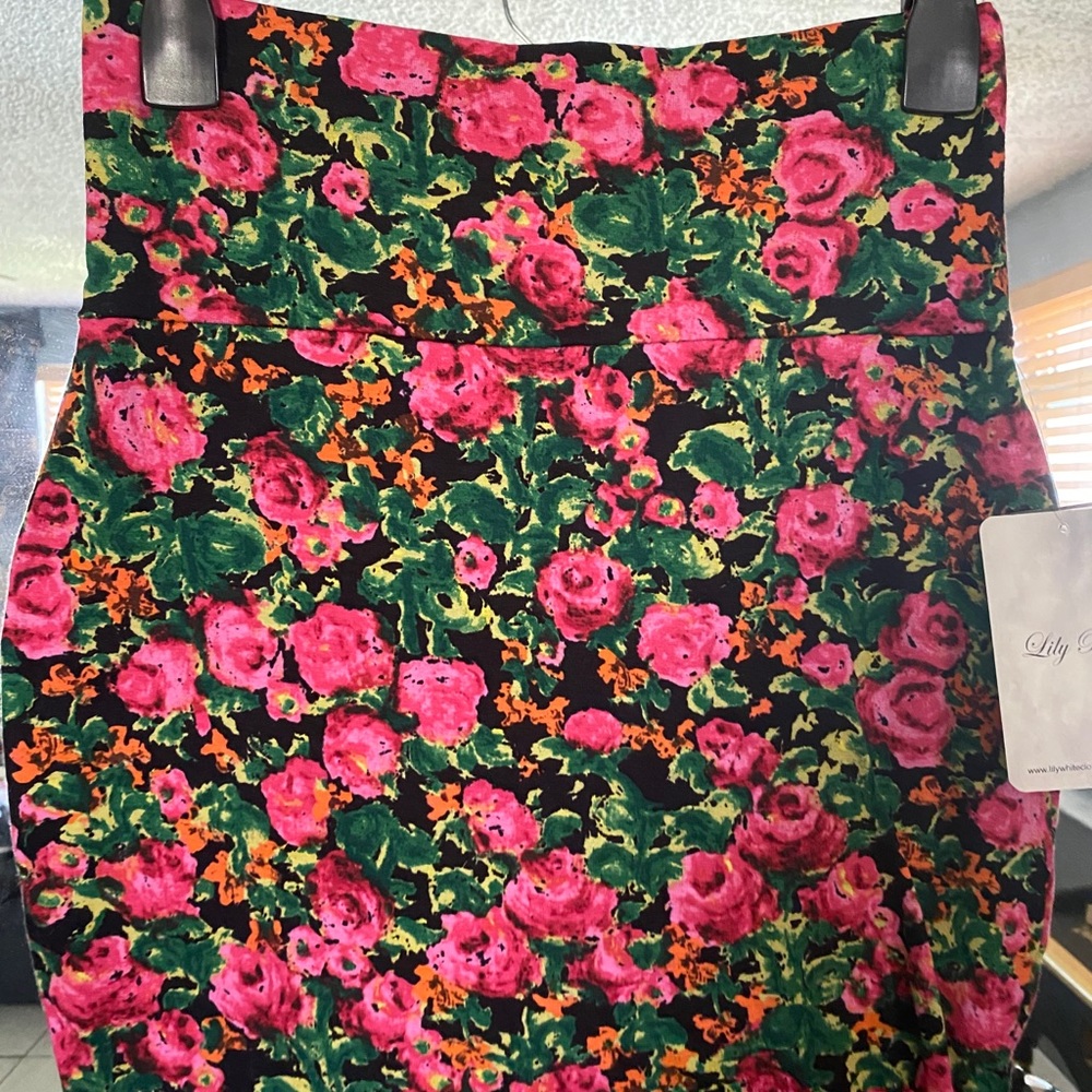 Floral Print Skirt